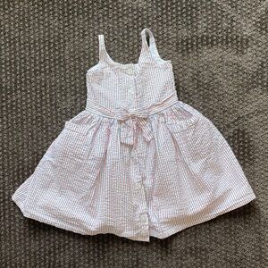 Hope & Henry Seersucker Dress